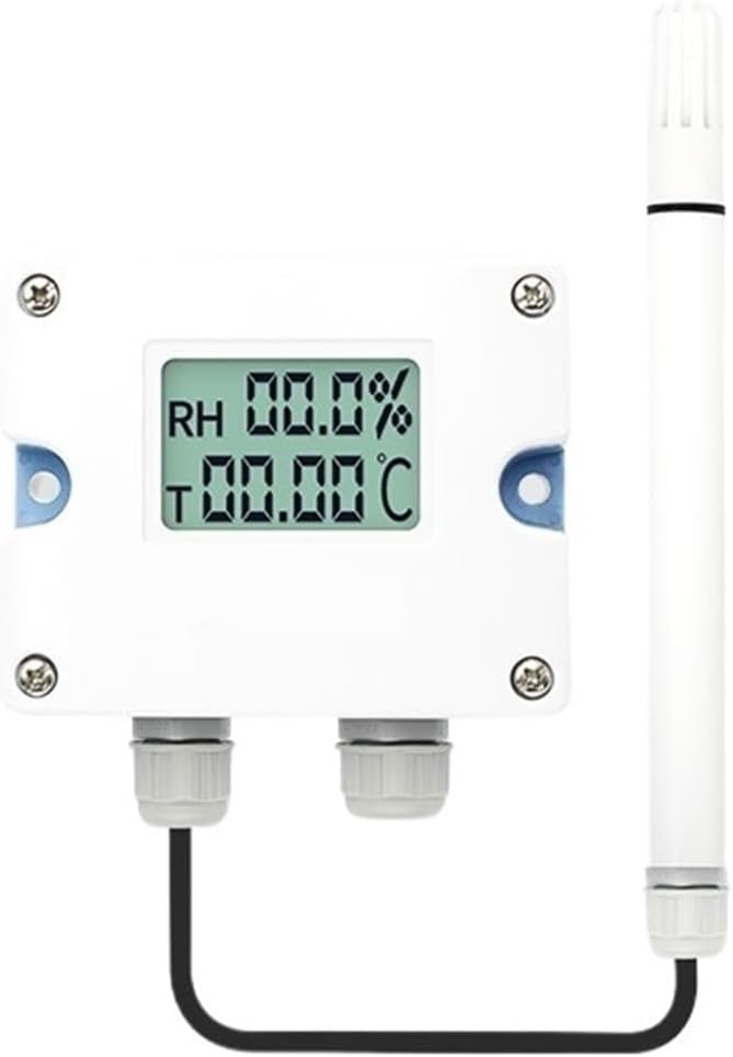Temperature and humidity sensor RS485 industrial temperature and humidity transmitter with digital display refrigerator thermometer(Split -RS485 output)