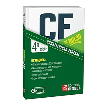 Capa do livro Constituição Federal de Bolso