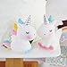 Unicorn Cake Decorations - 2 Pc Set with Unicorn Cake Toppers, Angel Wings & Cupcake Toppers - Perfect for Kids Birthday Parties, Baby Showers & Weddings - Blue & Pink