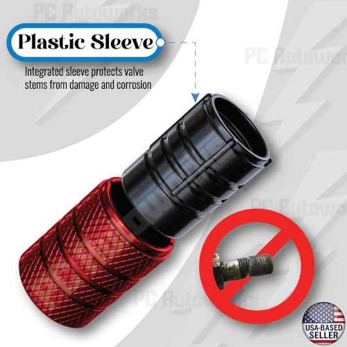PC Autoworks Anodized Aluminum Tire Caps