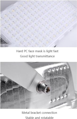 Éclairage de sécurité extérieur avec projecteurs LED étanches IP67 200W - 7