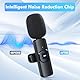 GKEAPZA Kabelloses Lavalier Mikrofon für Handy/iPhone/Computer, Wireless USB C Ansteckmikrofon für Videoaufnahmen, Vlog, TikTok, YouTube, Rauschunterdrückung, Plug-Play Clip on Microphone