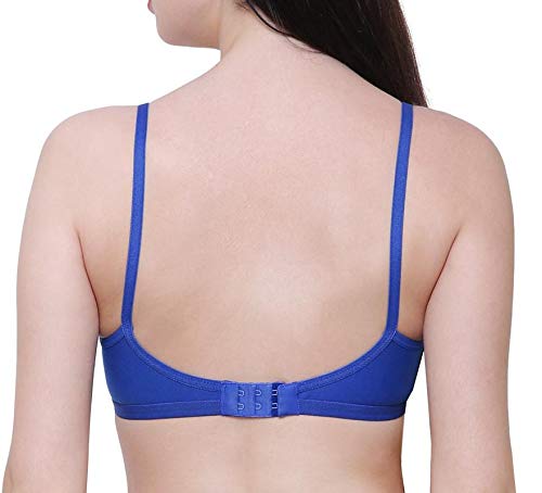 Image of INNER TOUCH Women's Cotton Non-Padded Bra (Pack of 3)