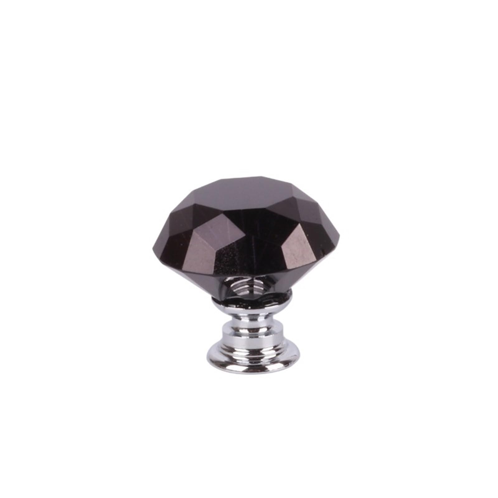 MWAHJU 6pcs 30mm Colorful Crystal Glass Knobs for Cupboard
