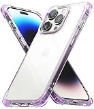 Ringke Fusion Bumper per Cover iPhone 14 Pro - Clear Purple