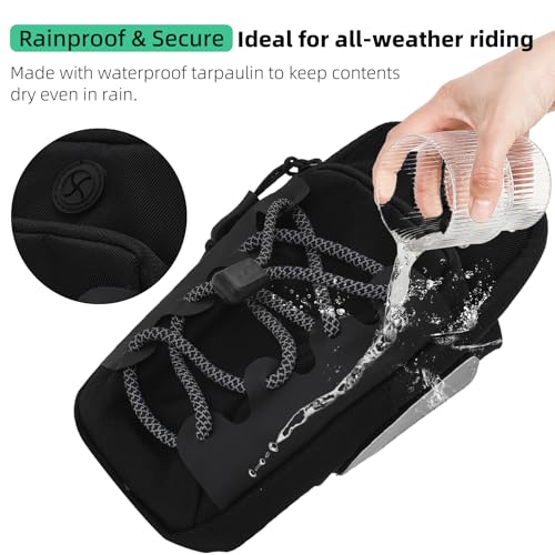 Bolsa Sur Ron negra para tanque de moto eléctrica Sur-Ron y Segway 3