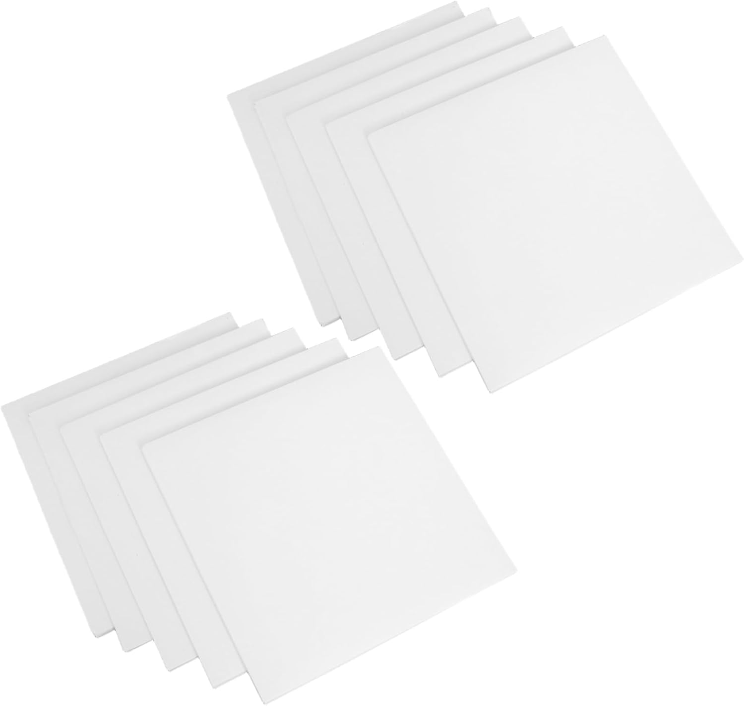 Luxshiny 10pcs Square White Cake Boards Sturdy Cardboard Mousse Bases for Pastries Desserts for Weddings and Parties Safe Paper Construction Versatile Baking Essential