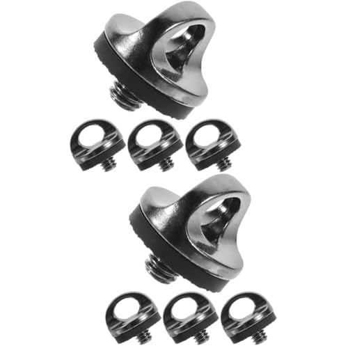 Soporte de cámara con tornillo rápido y diseño compacto gris compatible con trípodes SHINEOFI