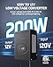 DEWENWILS 200W Low Voltage Landscape Transformer, Outdoor Weatherproof Transformer with Timer and Photocell Sensor, 120V AC to 12V AC for LED Lighting, Spotlight, Pathway Light, ETL Listed
