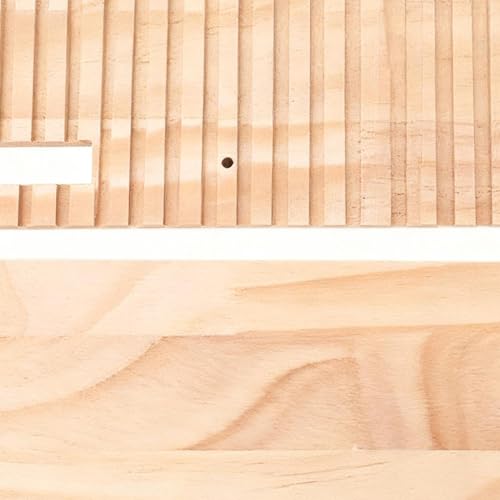 Bibliothèque en bois boho suspendue pour optimiser le rangement mural - 7