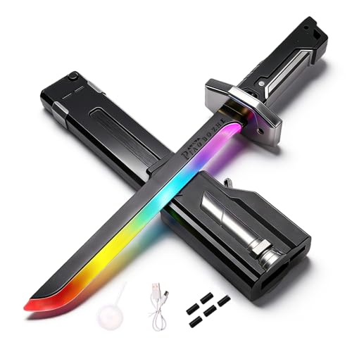 Spark Sword 17.3inch Light Up Sword with Mist Effect Grey