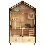 Réfléchi : offre de nombreux endroits pour votre chat tout en économisant plus d'espace pour votre famille. Gardez votre chat propre et bien rangé.