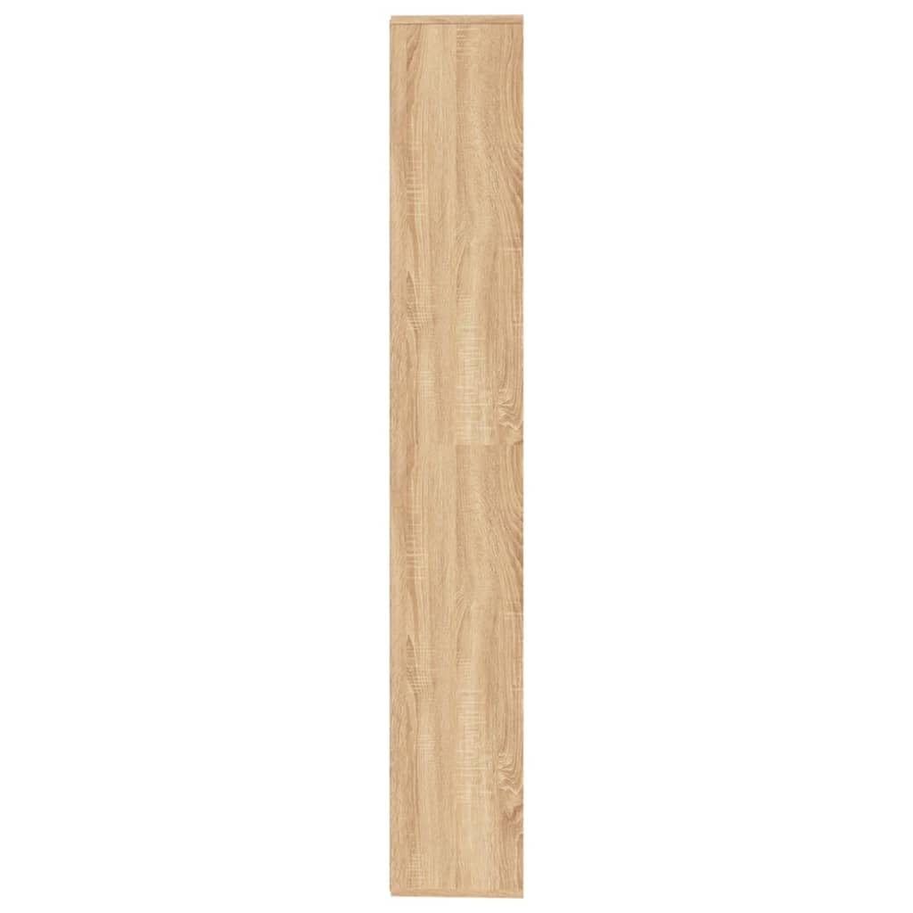 Generisch Bücherregal/Raumteiler Sonoma-Eiche 155x24x160 cm Holzwerkstoff,Möbel,Regalsysteme,Bücherregale Bücherschränke-800660