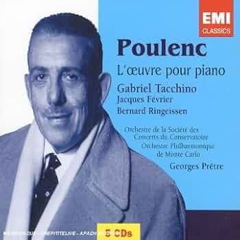 【中古】 L’Oeuvre Pour Piano Et PianoーOrch ー Tacchino / Poulenc 41TYPVDB2WL._UF350,350_QL50_.jpg