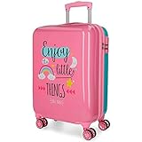 Maleta de cabina de 36 x 55 x 20 cm, con una capacidad de 33L y pesa 2.8 kg, fabricada en ABS, un material rígido y ligero