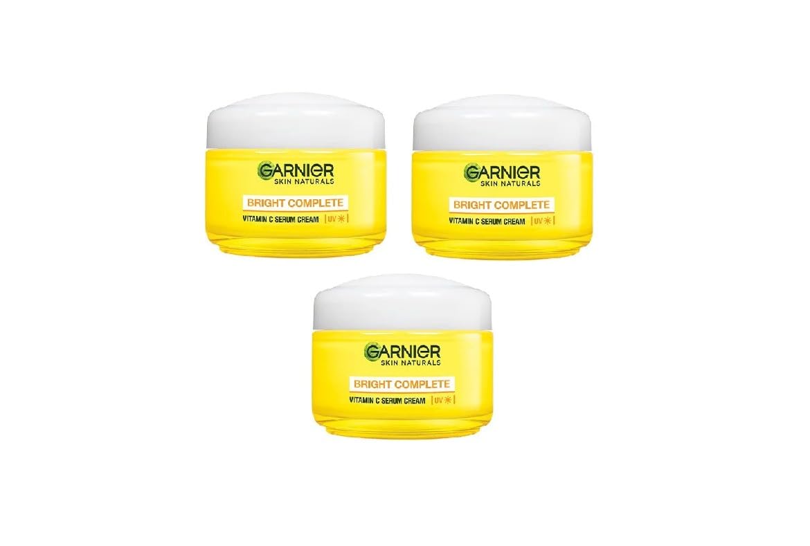 Garnier skin naturals bright complete vitamin- c serum cream UV, 23g (pack of-3) 69 gm - Review, Price and Buying Guide