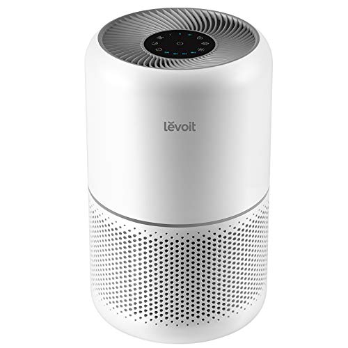 Levoit Luftreiniger H13 HEPA Luftfilter für Allergiker, Air Purifier gegen 99,97% von Pollen Staub Rauch, CADR 187m³/h, bis zu 40㎡,4 Lüfterstufen Timer leiser Schlafmodus für Rauchzimmer, Core 300