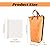 BBQ Blanket for Resting Meat with Parchment Paper, Wide Mouth Reusable Barbecue Meat Resting Bag, Smoker Meat-Resting Blanket Insulated Accessories for Large Brisket/Beef/Pork Shoulders/Turkey