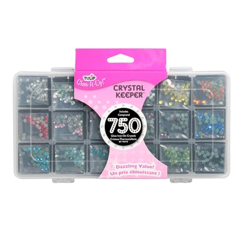 Tulip Iron On Crystals & Gems 25668 Ioc Lrgct Crystal Keeper, As Detailed, 1 Count (Pack of 1)