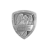 AngelStar 15511 Archangel Pocket Shield Token, 1-1/4 by 1-Inch, Gabriel