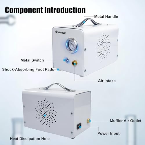 West Tune WTGMZKB-10L Lab Diaphragm Vacuum Pump thumb #2