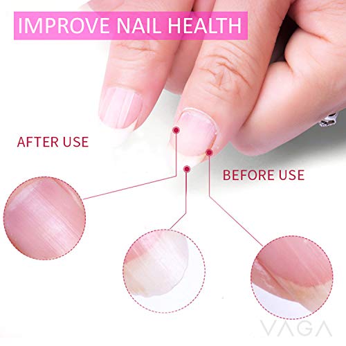 Vaga Glass Nail File With Case 4 Glass Nail Files For Natural Nails And Acrylic Nail Filer, Nail Care Set Of Crystal Files In Cheeky Colors, Fingernail File For Manicure, Nails Strengthener Hardener #TOP1