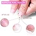VAGA Crystal Glass Nail File Set of 4 Nail Care Crystals Glass Nail Files in Cheeky Colors, Fingernail File for Manicure, Nail Strengthener hardener, Nails Buffer for Natural and Acrylic Nail filer