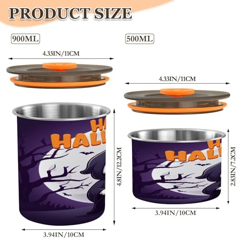 Envase hermético de acero para café 17oz STAYTOP miniatura 2