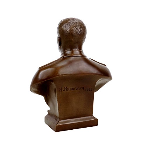 Kunst & Ambiente Josef Stalin Bronze Bust (1953) - Signed - Bronze Bust - Buy Militaria - Military Statue - Military Bronze For Sale - Second World War #TOP4