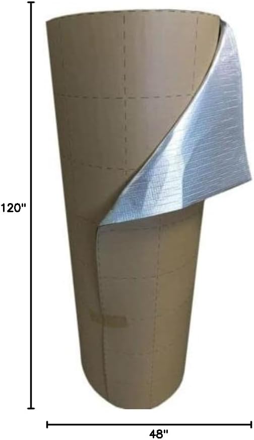 Thermal Sound Deadening Reflective Heat Shield Auto Insulation Mat 5mm (4x10)