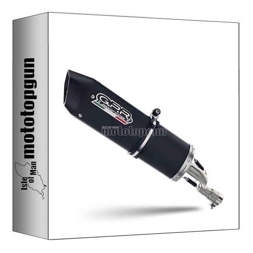 scarico gpr racing alluminio nero furore, db-killer non incluso, bt.10.racedb.fune compatibile con beta rr 125 4t motard 2021 2022 2023 2024 mototopgun