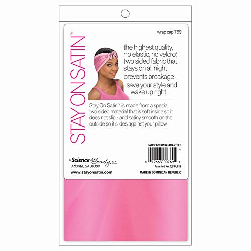 Stay On Satin Wrap Cap, Assorted 1 Count #TOP1