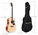 MINGZE 41" Funda para guitarra, bolsas de guitarra, bandolera ajustable a prueba...