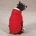 Zack & Zoey Fleece-Lined Hoodie for Dogs, 20" Large, Tomato Red