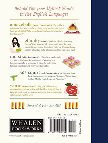 The Illustrated Compendium Of Ugly English Words: Including Phlegm, Chunky, Moist, And More #TOP1