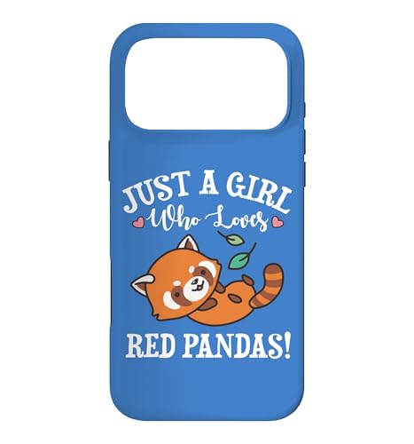 Cute Womens Kids Kawaii Girl Who Loves Red Panda Lover �X�}�z�P�[�X iPhone 17 Pro Max �p