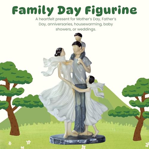Elegant Gold Couple Figurine – Romantic Poly-Resin Sculpture for Home Décor, Anniversary, and Valentine’s Day Gift – Intricately Designed Love Statue (White) — photo — 7 of 9