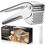 Garlic Press - 304 Stainless Steel Heavy Duty Mincer & Crusher