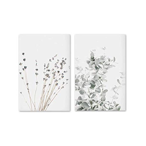 Peinture sur toile minimaliste une ode à vos plantes préférées