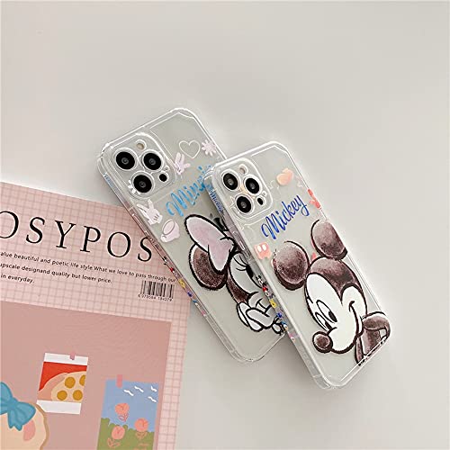 Mc Fashion Iphone 11 Case, Cute Cartoon Print, Soft Flexible Clear Transparent Tpu Case For Iphone 11 6.1 Inch 2019 (Minnie Mouse) #TOP3
