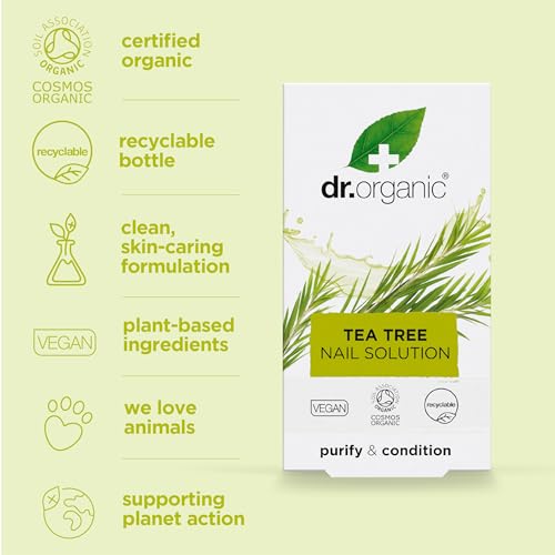 Dr Organic Tea Tree Sol Unghie - 6