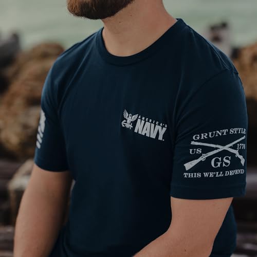 Grunt Style Shellback Seal USN Men's T-Shirt4