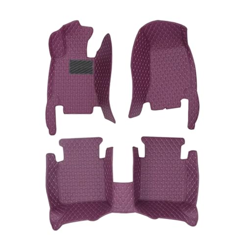 Tapis sol voiture pour A3 8P protection moquette violet RHD