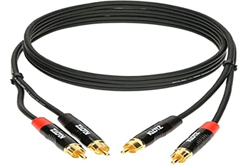 Cable RCA 0,9m Klotz Cables KT-CC090 Mini Link Pro con conectores de alta fidelidad