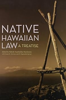 Paperback Native Hawaiian Law: A Treatise Book