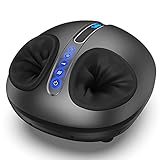 👣【LUFTDRUCK】 - Shiatsu-Fußmassage in einstellbarer Intensität, von leichter Massage bis tiefem Kneten. Empfehlen Sie jedoch Anfängern, ein niedrigeres Niveau zu wählen, um sich daran zu gewöhnen. Die Massagedauer kann auf 10, 15 oder 20 Minuten eingestellt werden, sodass Sie sich zurücklehnen und entspannen können, nachdem Sie den ganzen Tag auf den Beinen waren