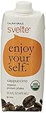 CalNaturale Svelte Organic Gluten Free Protein Shake, Cappuccino, 15.9 Ounce (Pack of 12)