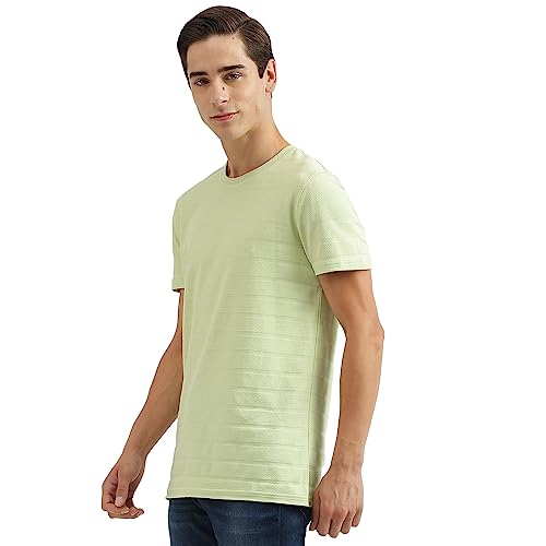 Image of UNITED COLORS OF BENETTON Men's Solid Regular Fit T-Shirt