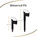 Korky QuietFILL Toilet Fill Valve - Universal Fits 99% of Toilets - Easy Height Adjust for Fast Install, 528