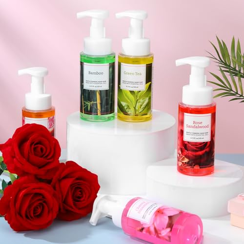Image of 6 Pack Spring Foaming Hand Soap with Pump, Moisturizing, 8.75oz